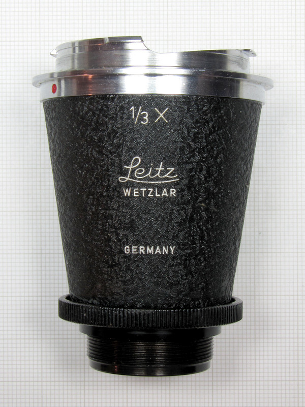 LEITZ MIKAS ADAPTATEUR MICROSCOPE à Montage à Vis Relais Objectif 1/3X Micro-Ibsor, ETUI EUR 94,59 - FR
